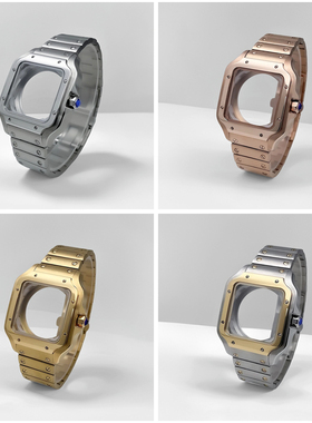 38mm山度士不锈钢机械手表改装配件适配NH35/NH70