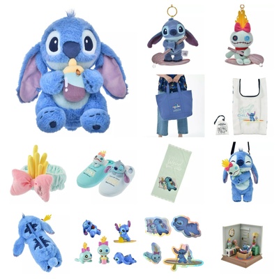 东京迪士尼6月史迪仔小金周边