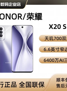 荣耀X20X20se5g全网通