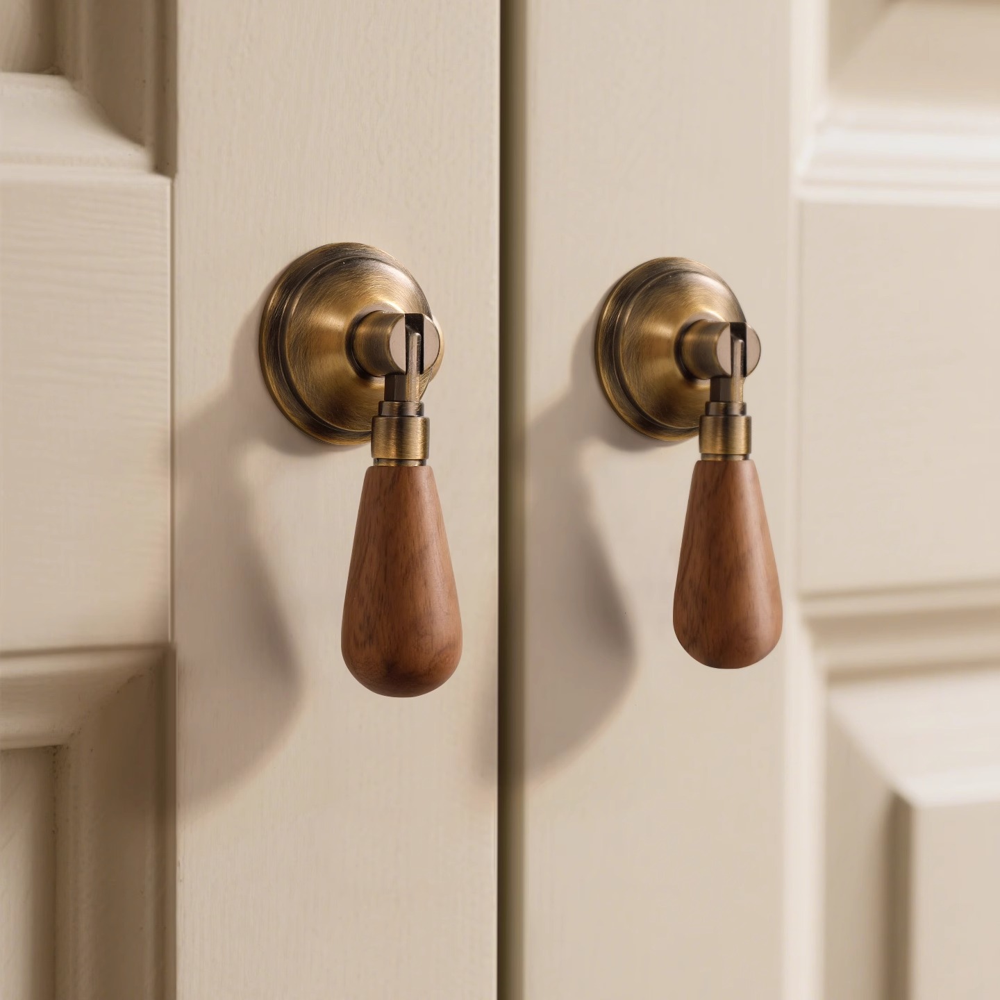 法式亮银轻奢柜门抽屉把手小拉手