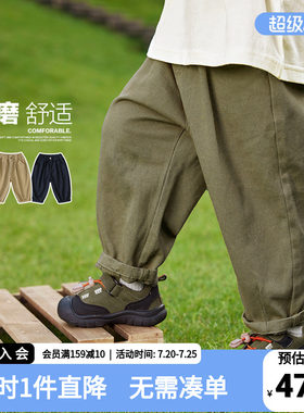 男童休闲长裤子2024新款