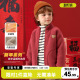 右欧童装 上衣儿童秋冬保暖拜年服 男童新年外套宝宝加厚摇粒绒冬装