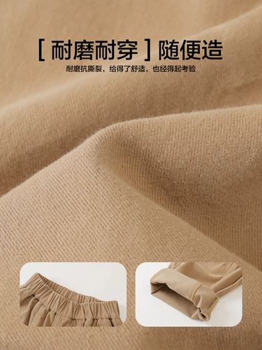 Детские осенние штаны для мальчиков, свободный крой, в западном стиле