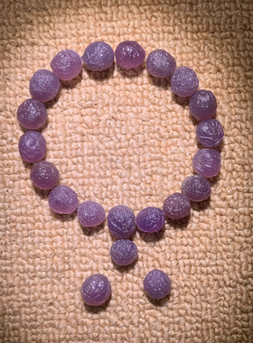 高品紫罗兰毛线团，对孔尺寸1.0