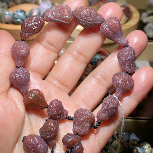 粉色毛线团葫芦