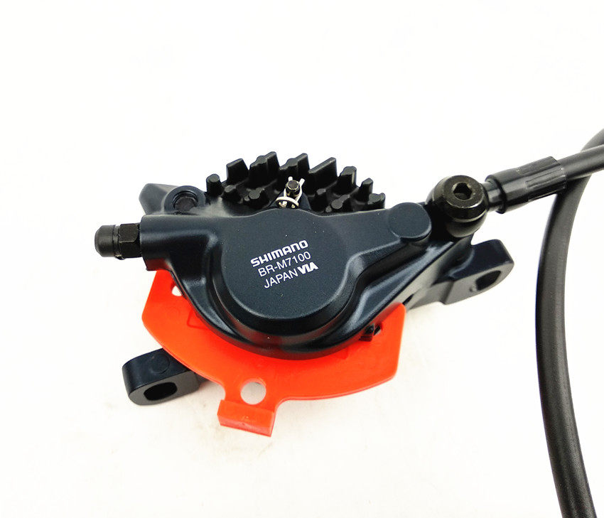 shimano禧玛诺m6100 m6120 m7100刹车山地车油碟碟刹油刹内外走线