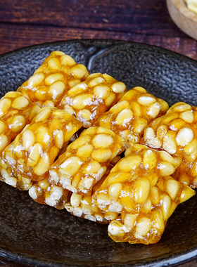 苏州土特产采芝斋苏式糖果松仁糖软松脆松 散称250g