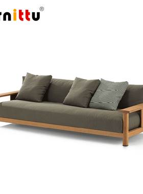 furnittu创意设计师家具Double masted sailboat双桅帆船实木沙发