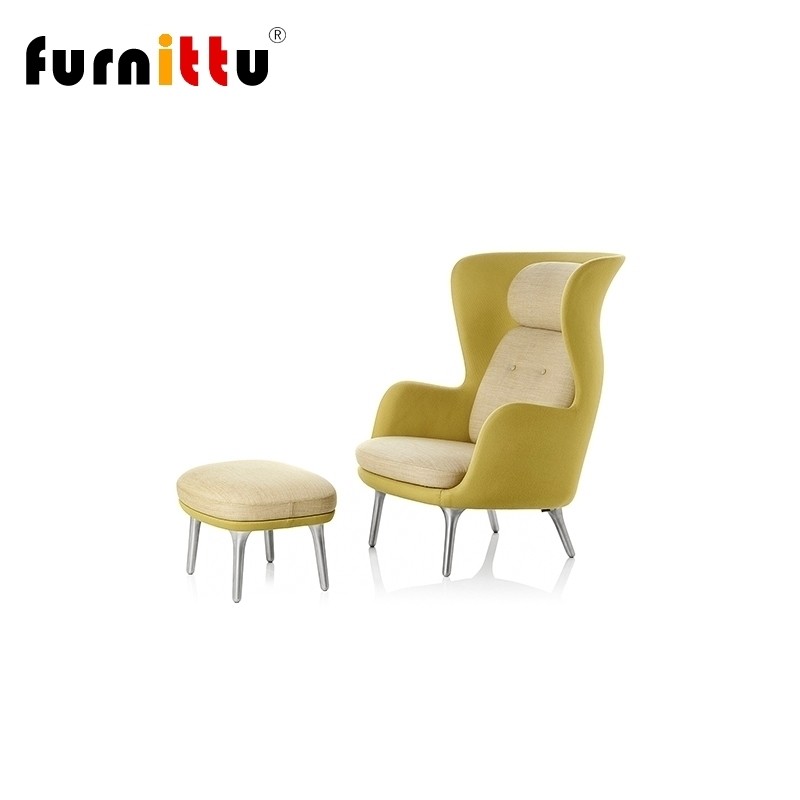 furnittu创意设计师家具 ro lounge chair and ottoman休闲沙发椅