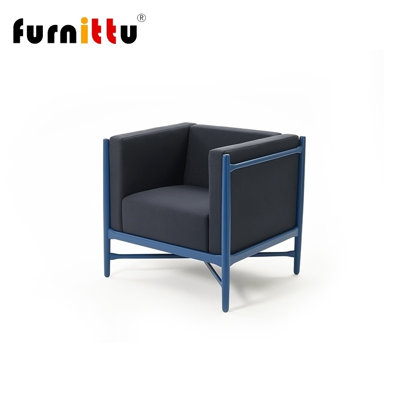 furnittu布艺单人休闲椅