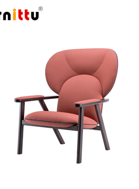 furnittu设计师家具北欧轻奢小户型客厅阳台休闲Peggy 1431沙发椅