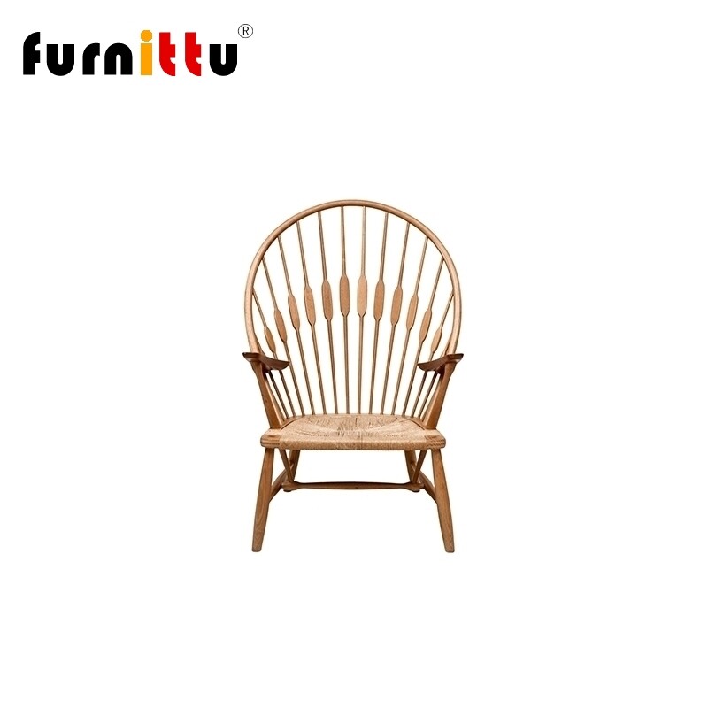 furnittu实木藤椅设计师家具