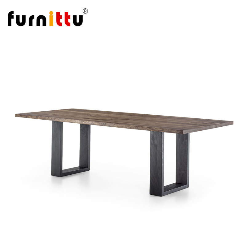 furnittu创意设计师家具北欧轻奢实木REWOOD EMPTY/倒灌空桌子