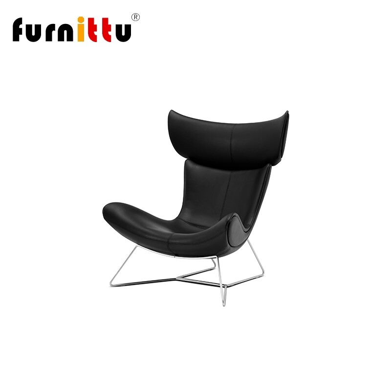 furnittu绒布意式模特椅