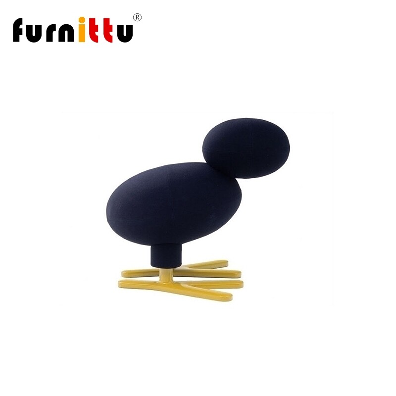 furnittu创意设计师家具tipi chair小鸡椅 玻璃钢童趣小鸟动物凳