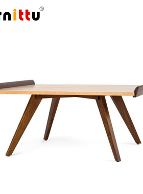 furnittu创意设计师家具北欧NAKASHIMA SPLAY-LEG/中岛八字腿茶几