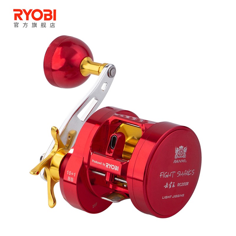 拉力大中国海钓鼓轮利优比全金属