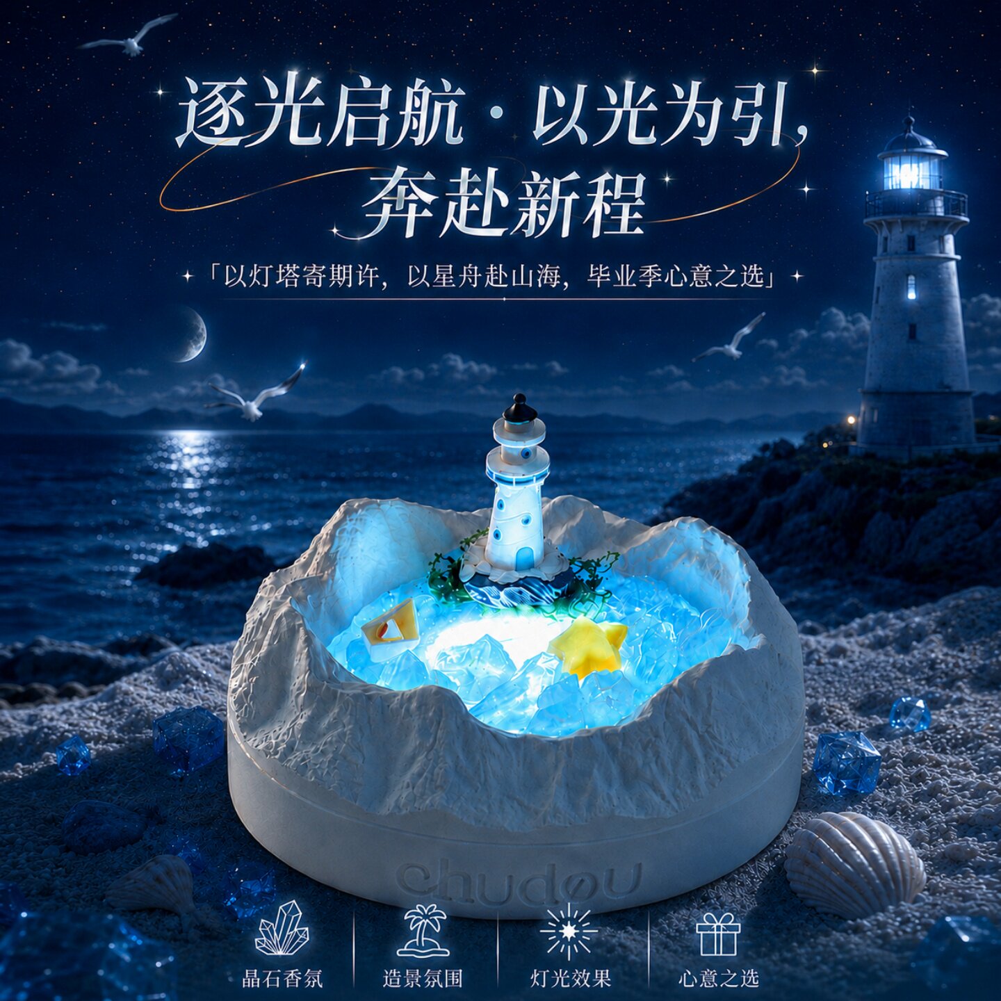 毕业礼物生日送女生香薰礼盒