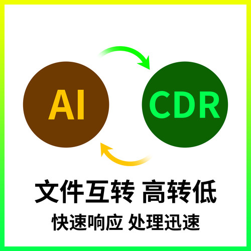 AI/CDR/PDF/高转低版本文件互转