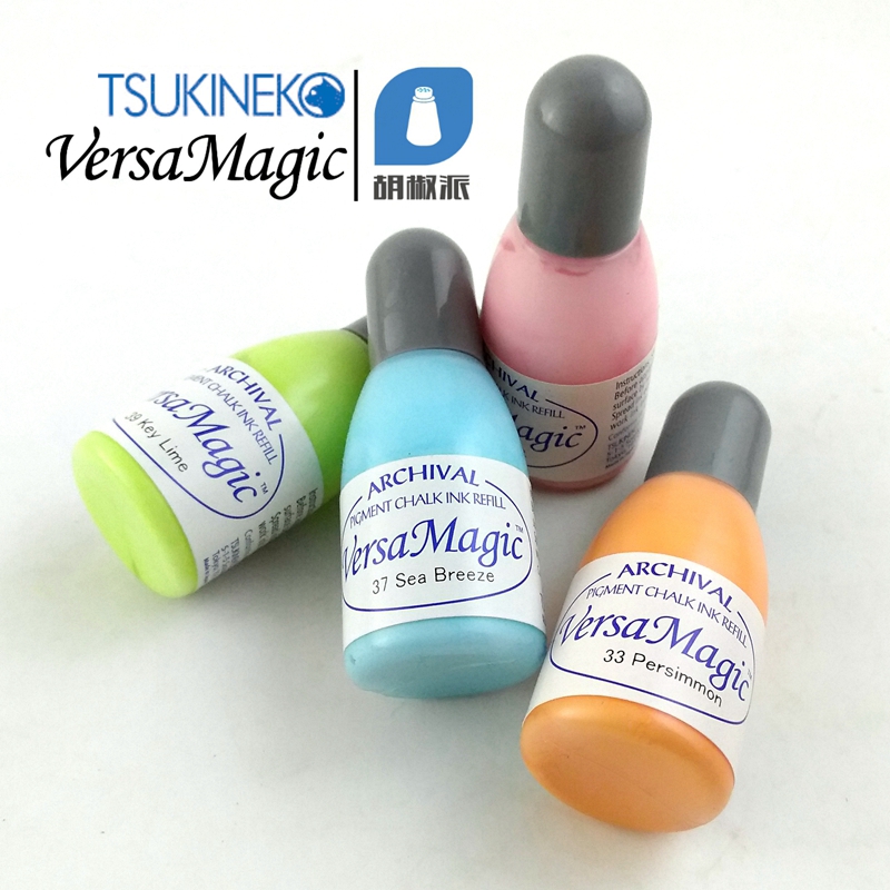 【rg】日本月猫粉彩补充液水滴