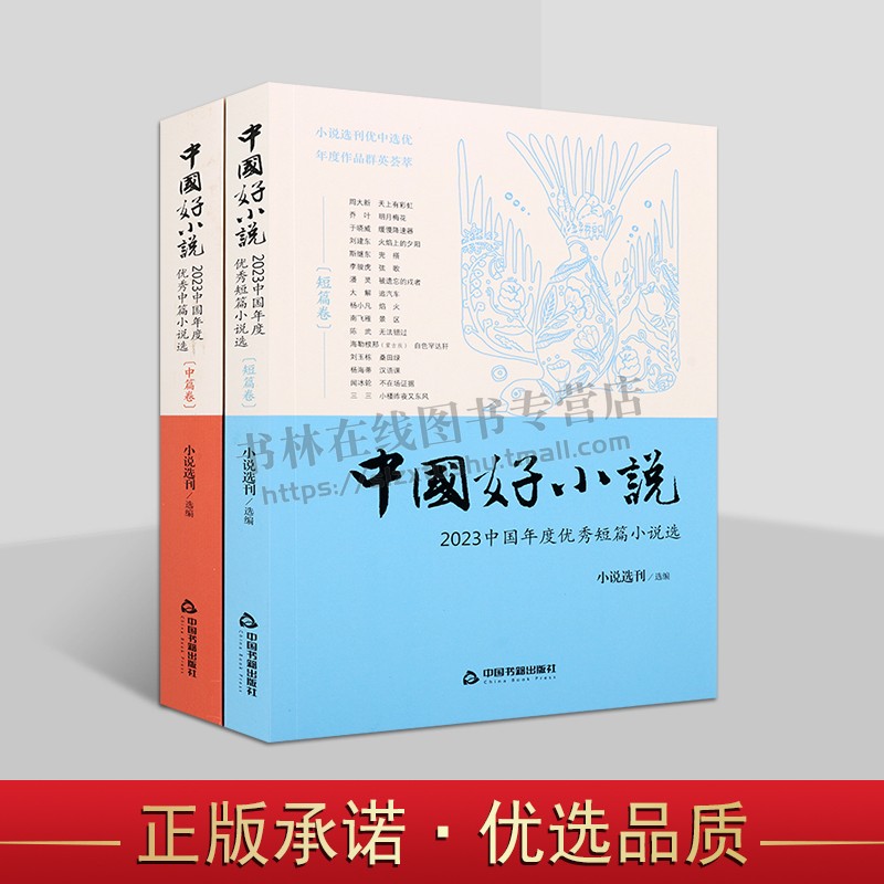 2023年中国短篇、中篇好小说(共两册)中国年度优秀中篇小说选 小说选刊精品 文学作品 小说 中国书籍出版社