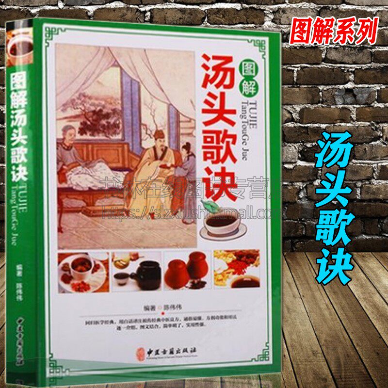 图解汤头歌诀 中医方剂学古典药方民间偏方秘方 基础知识和理论方剂汤头歌诀方歌来源用法功效适应证禁忌方义 中药中医药养生书籍