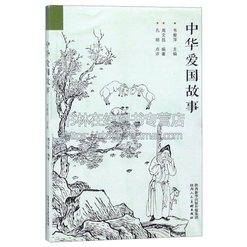 中华爱国故事 中华优秀传统文化经典爱国故事历史意义人物爱国精神中小学教辅课外读物书籍全新正版畅销 高文昌 著 陕西人美出版社