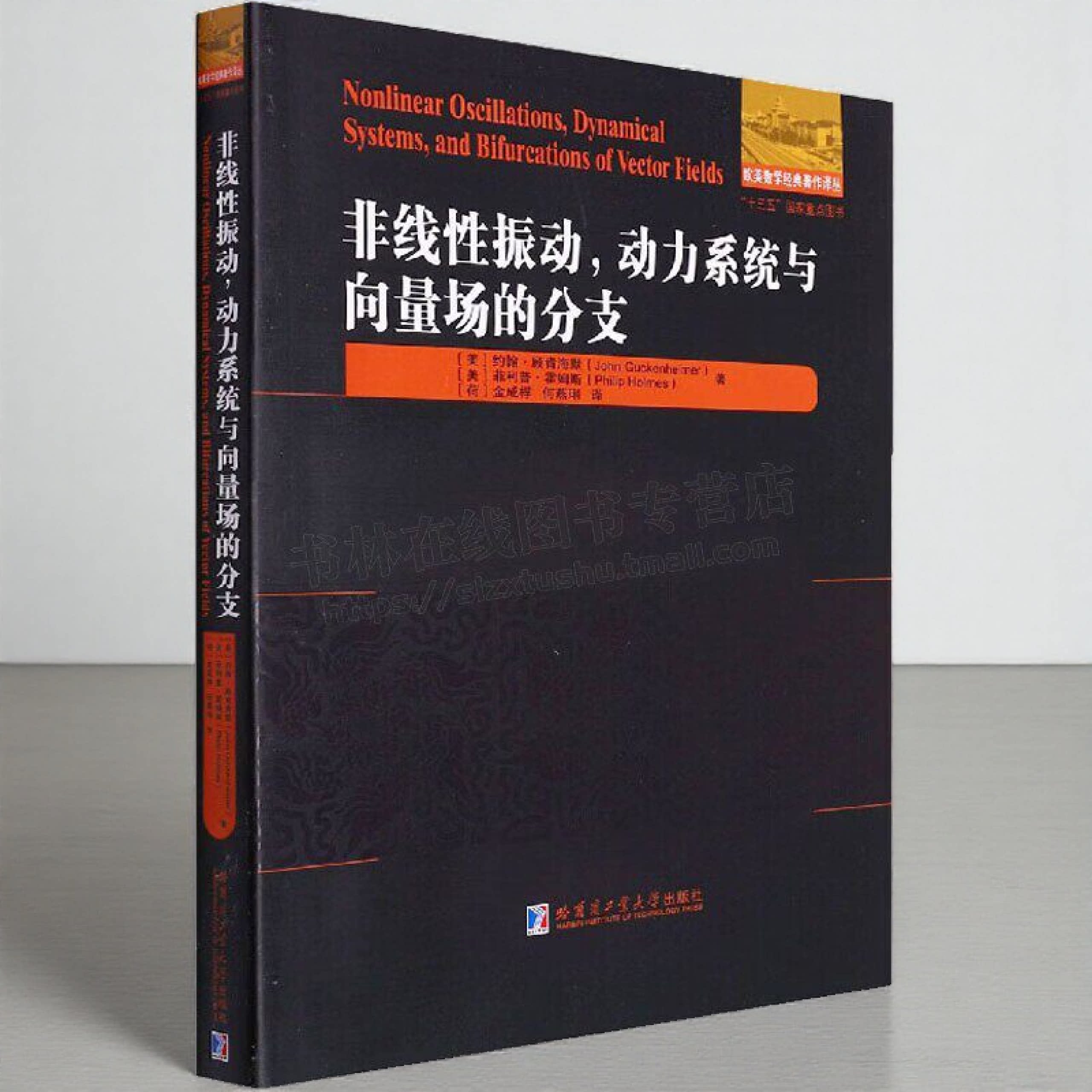 非线性振动动力系统与向量场的分支 非线性振动与动力系统相关领域研究书籍 微分方程vader Pol方程Duffing方程Lorenz 方程 哈工大