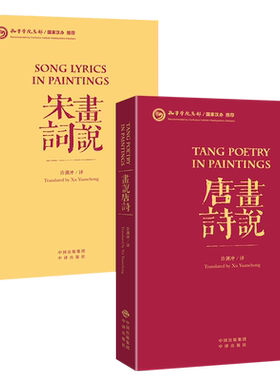 画说唐诗画说宋词许渊冲翻译作品双语汉英对照柳永文天祥黄庭坚秦观岳飞周邦彦清平乐李白杜甫白居物王维等中国古诗词大会鉴赏书籍