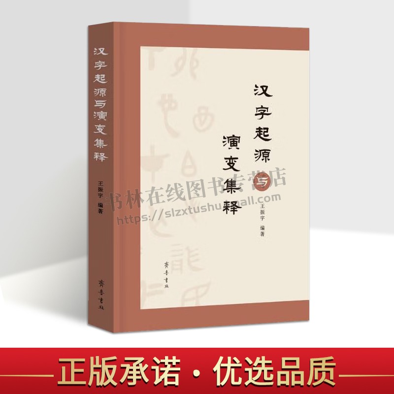 汉字起源与演变集释王振宇著文字起源与演变研究甲骨文金文篆文一直到今字字形演变图例汉字研究的工具书汉字解读齐鲁书社