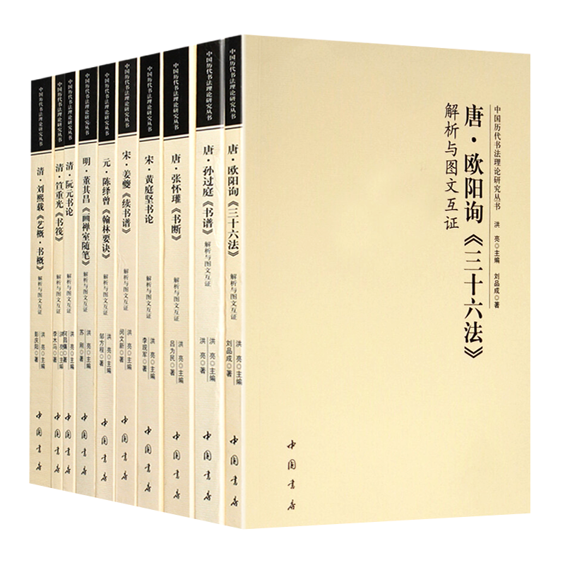 中国历代书法理论研究全套10册
