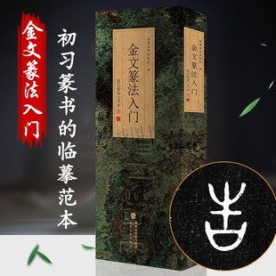 金文篆法入门 说文部首540字 大篆结合篆书篆刻学生成人初学者篆书入门毛笔书法字帖碑帖临摹教程工具书字典王福庵 福建美术出版社