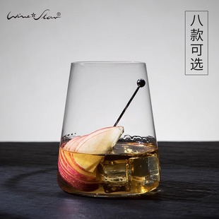 家用早餐牛奶果汁饮料 winestar奥地利进口水晶玻璃水杯玻璃杯套装