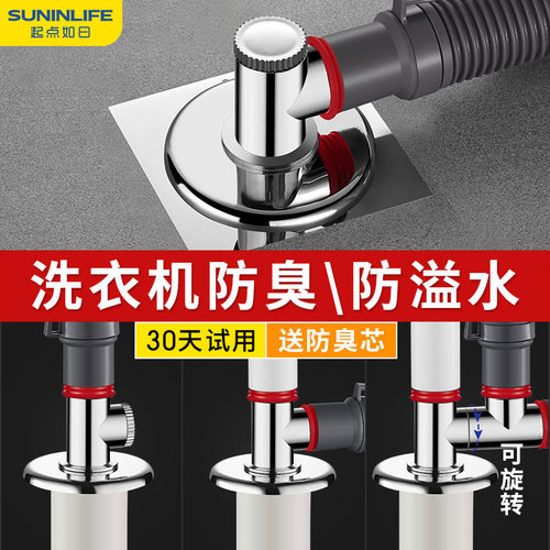 下水管三头通洗衣机排水管地漏接头口对接器道三通分水流器一分二