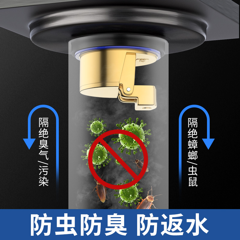 【全新加厚】地漏防臭器