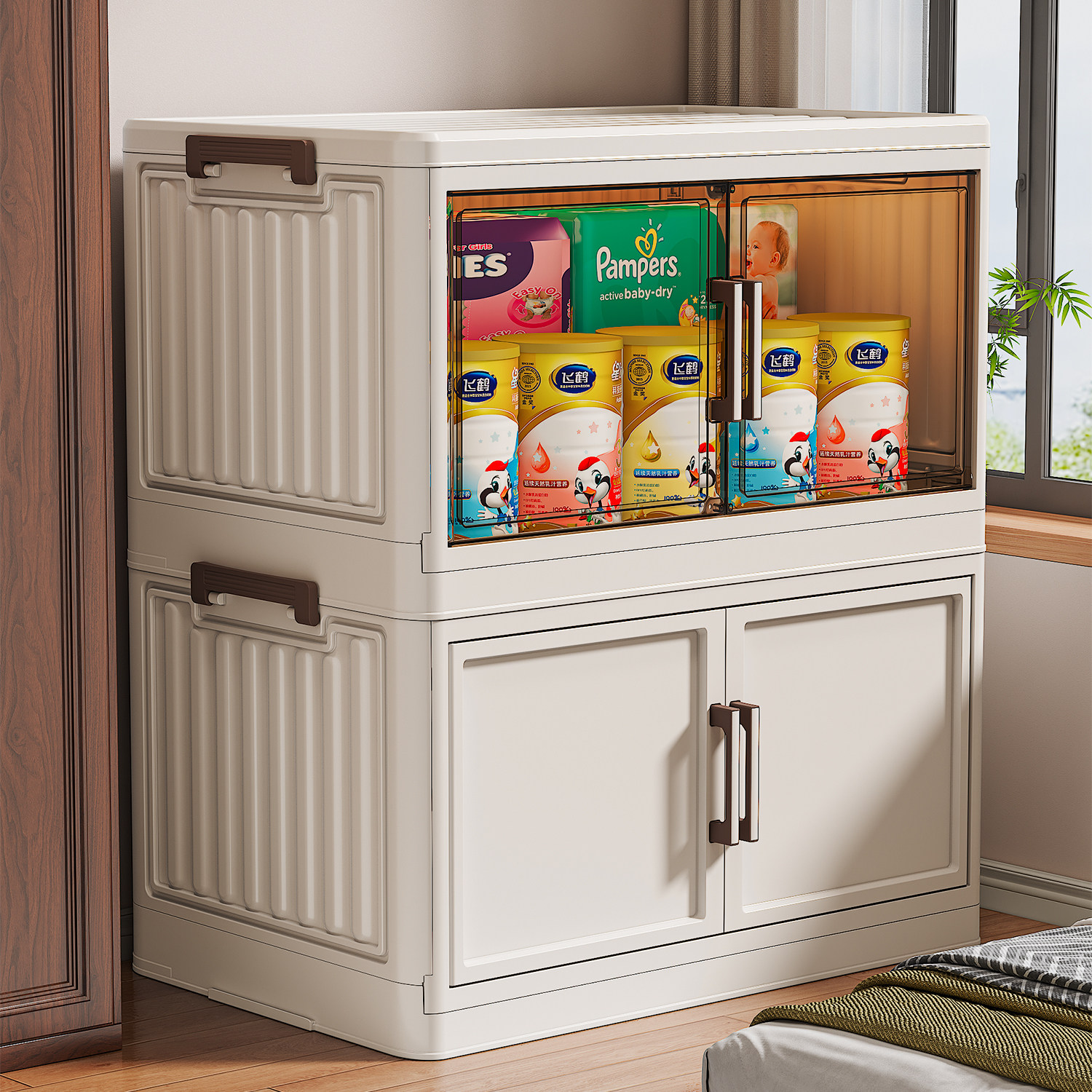 收纳箱加厚加硬收纳箱大容量超大家用衣服被子整理箱大容量玩具零,收纳整理,收纳箱,淘宝优惠券,粉丝福利购,淘宝优惠卷