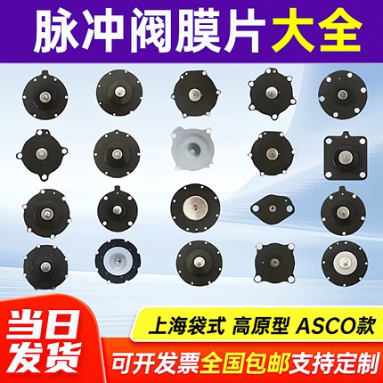 脉冲阀膜片DMF-Z除尘器电磁脉冲阀ASCO垫片上海袋式直角淹没高原