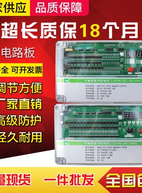 可编程脉冲控制仪QYM-ZC-12D20D3048D/ALC在线离线脉冲阀控制器