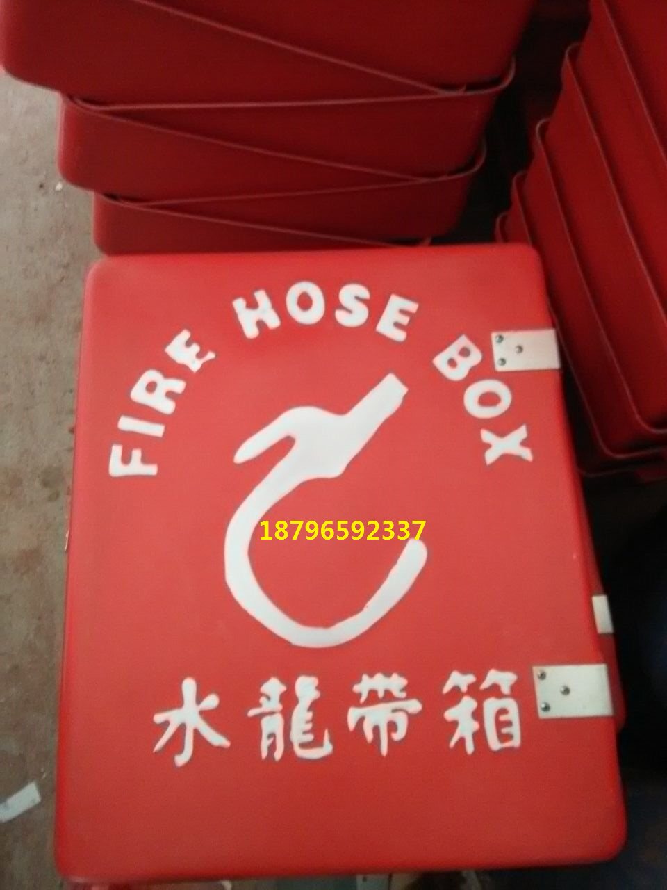 船用水龙带箱消防水枪水带存放箱 FIRE HOSE BOX玻璃钢消防栓箱