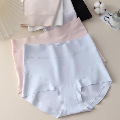 7A抗菌加长裆无痕中高腰女士内裤
