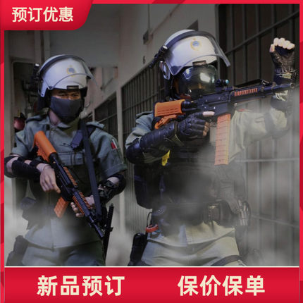 Proforcetoys 1/6 香港惩教署区域应变队CERT 黑豹部队 可动 接单