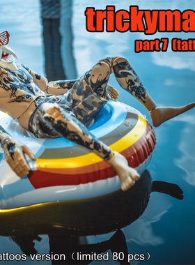 Trickyman12 1/6 夏日色仙人 SML part 7 纹身版 可动人偶 接单