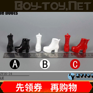 ZYTOYS 1/6比例 女装高帮靴 3色 ZY16-24 现货