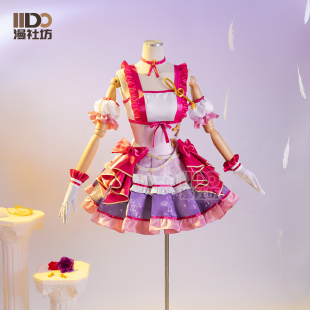 漫社坊 菲梦少女cos服杨松儿乔可星宋诗雨变身后演出女装连衣裙