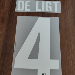 【现货】19/20尤文图斯德里赫特布冯印字