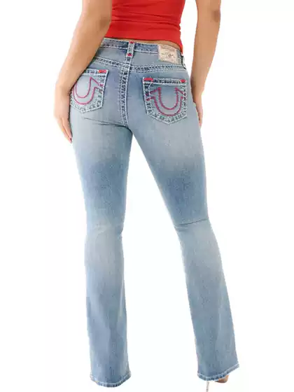 American-Style Trendy Brand Religious Jeans for Women, Slim Fit, Maitreya Buddha, Large Size, Thick Line, Low-Waist Pencil Pants