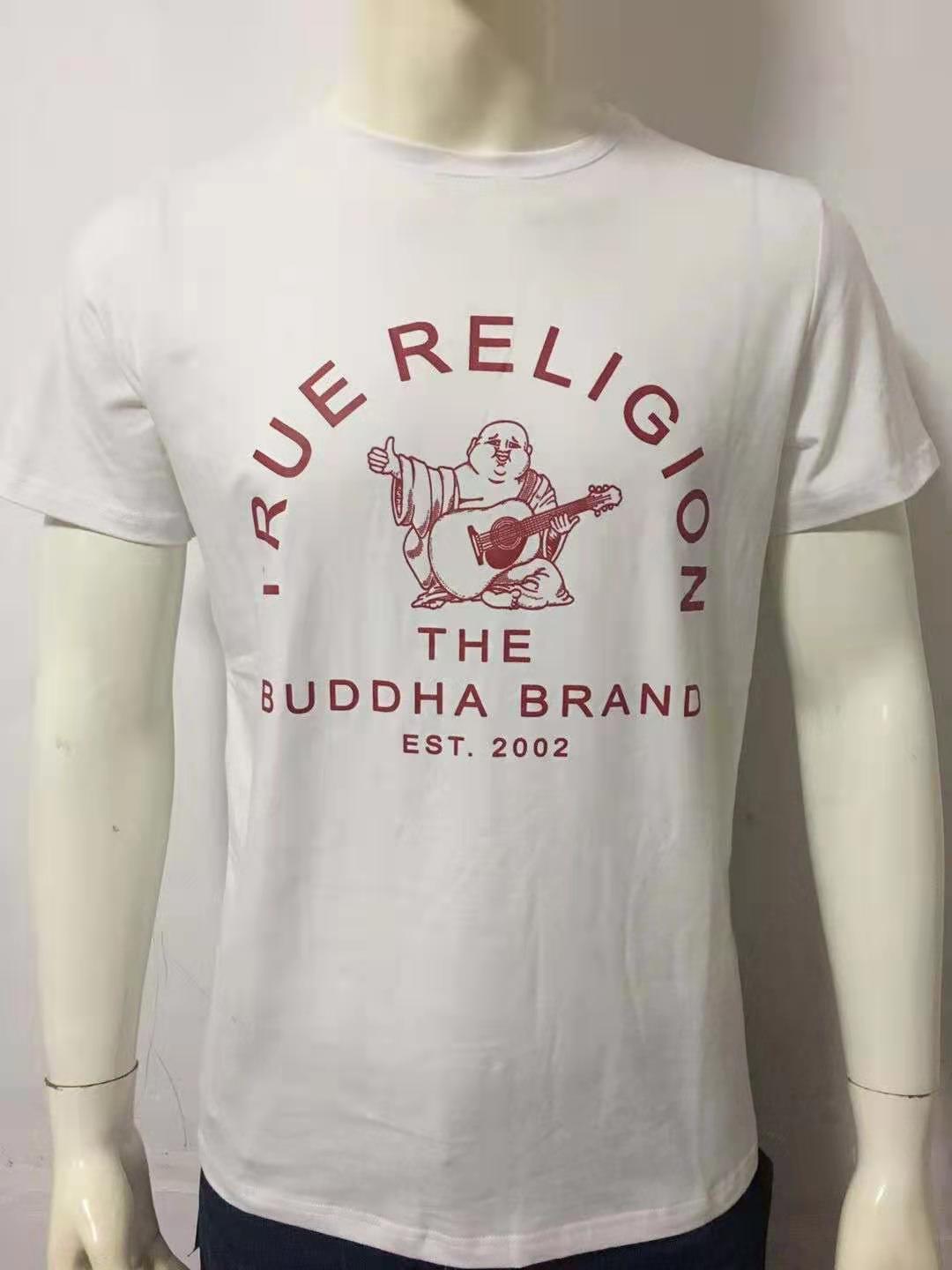 Item Thumbnail for Trendy Brand True T-shirt Men's Faith Religion Buddha Print Men's Slim Cotton Casual Short Sleeves