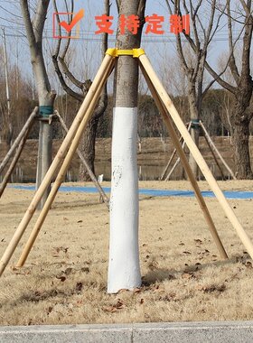 树木支撑杆固定架套杯支撑架三四脚架苗木杉木杨木松木绿化防风