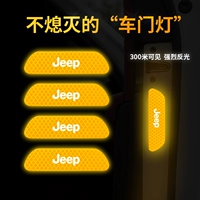 Jeep, джип, светоотражающая наклейка