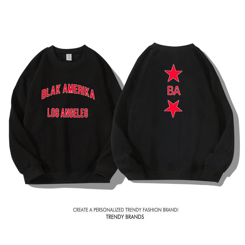 Destroy Lonely Blak Amerika LOS ANGELES 洛杉矶限定套头卫衣